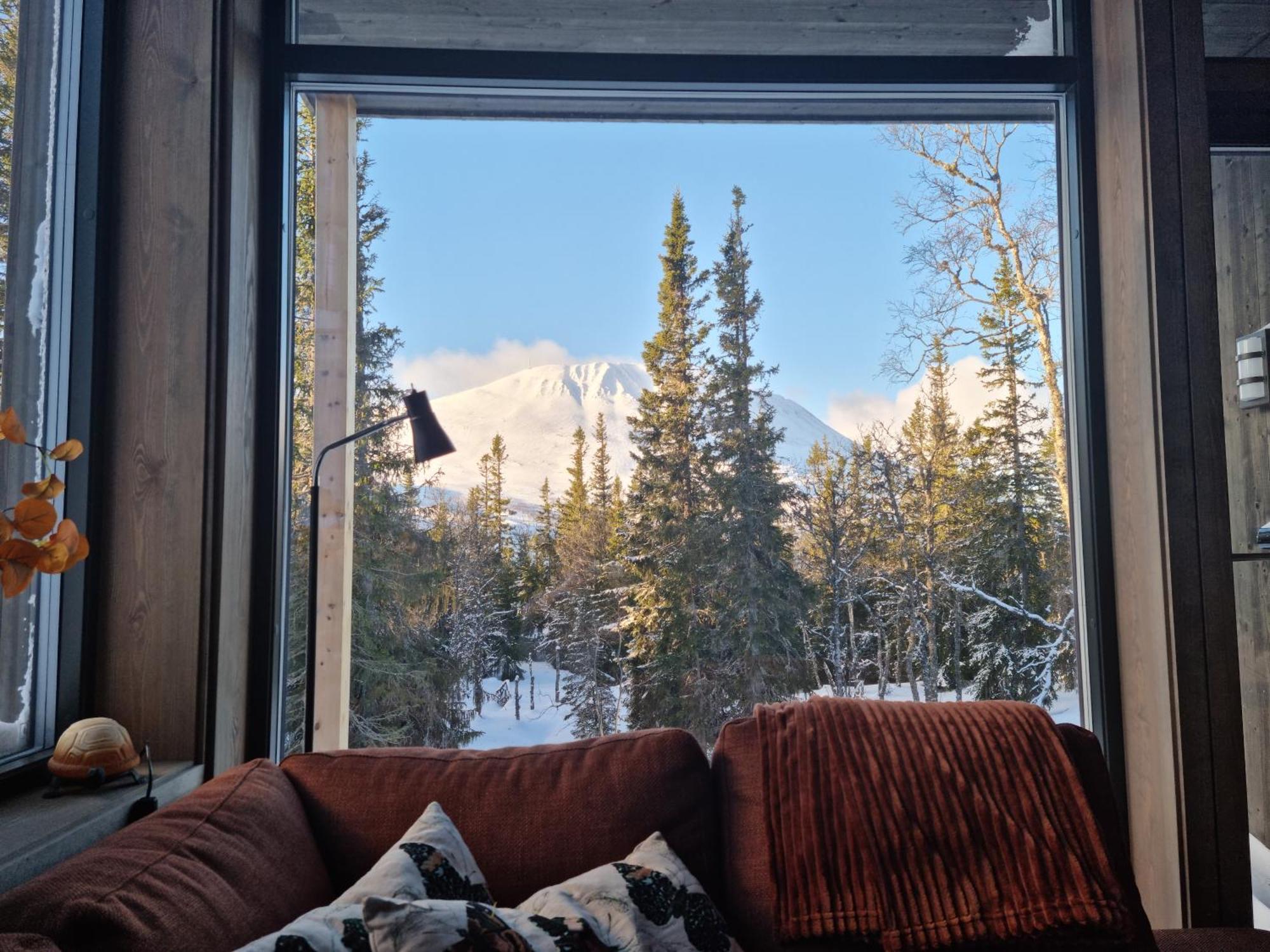 Ny Leilighet Med Flott Utsikt Til Gaustatoppen Rjukan Exteriör bild